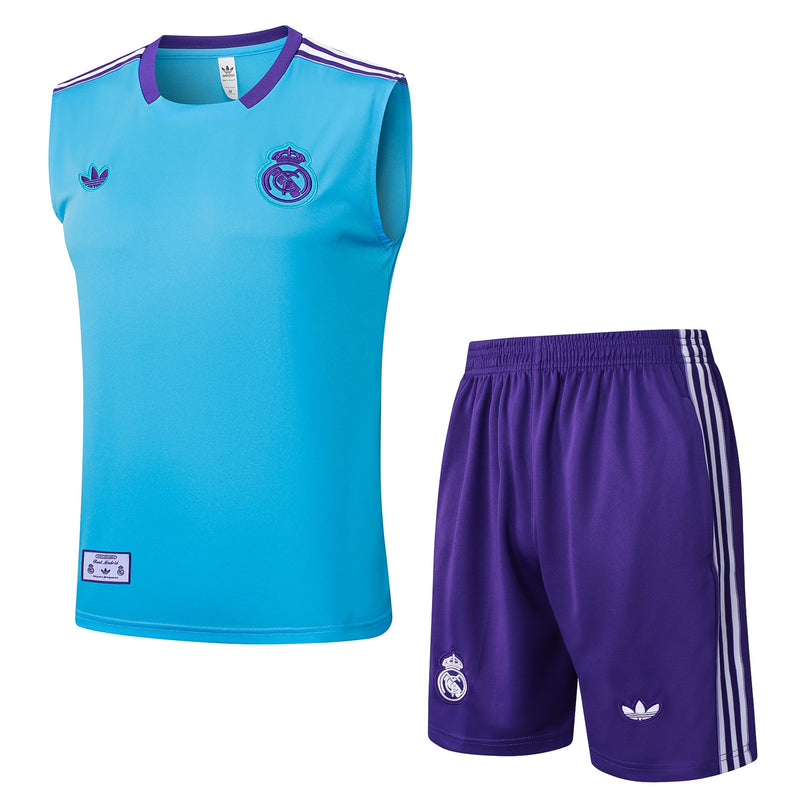 CONJUNTO ENTRENAMIENTO VERANO REAL MADRID 25/26 HOMBRE
