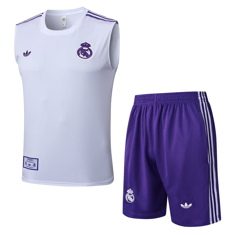 CONJUNTO ENTRENAMIENTO VERANO REAL MADRID 25/26 HOMBRE