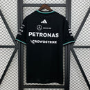 CAMISETA F1 MERCEDES 2025 NEGRA
