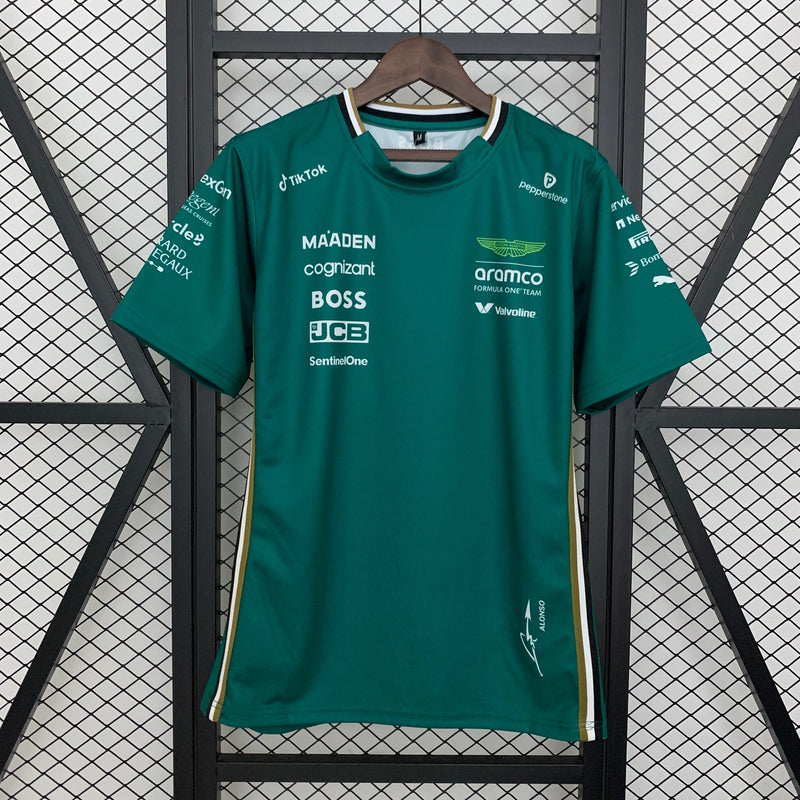 CAMISETA F1 ASTON MARTINS 2025 ALONSO