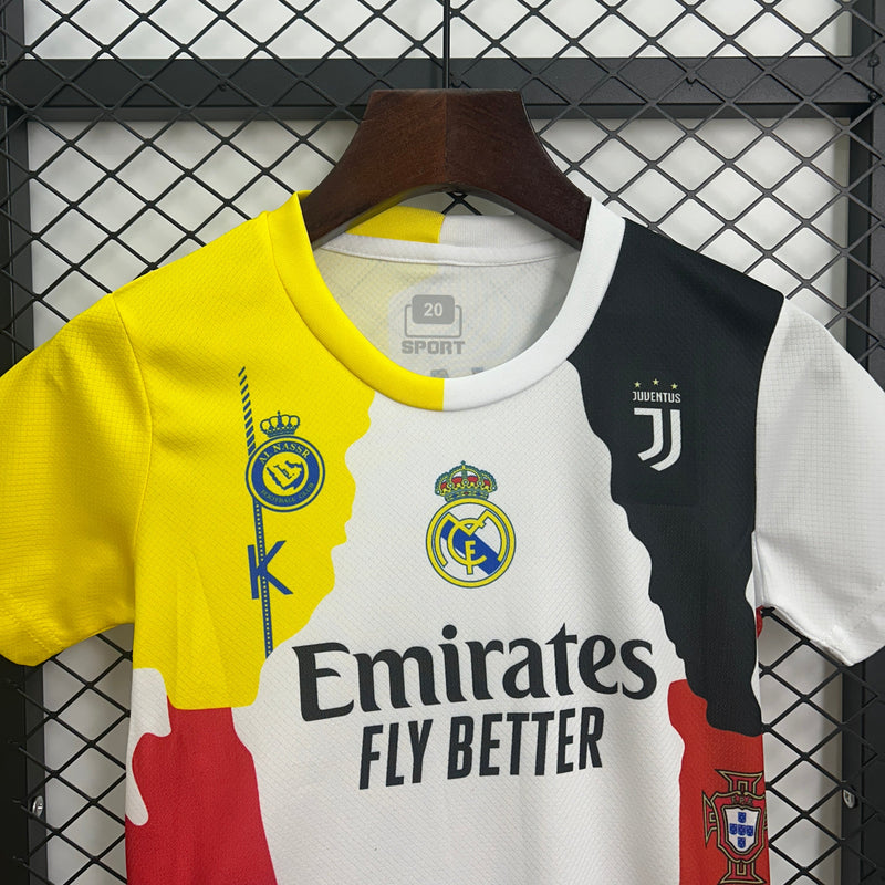 RONALDO CONMEMORATIVA 25/26 CONJUNTO INFANTIL