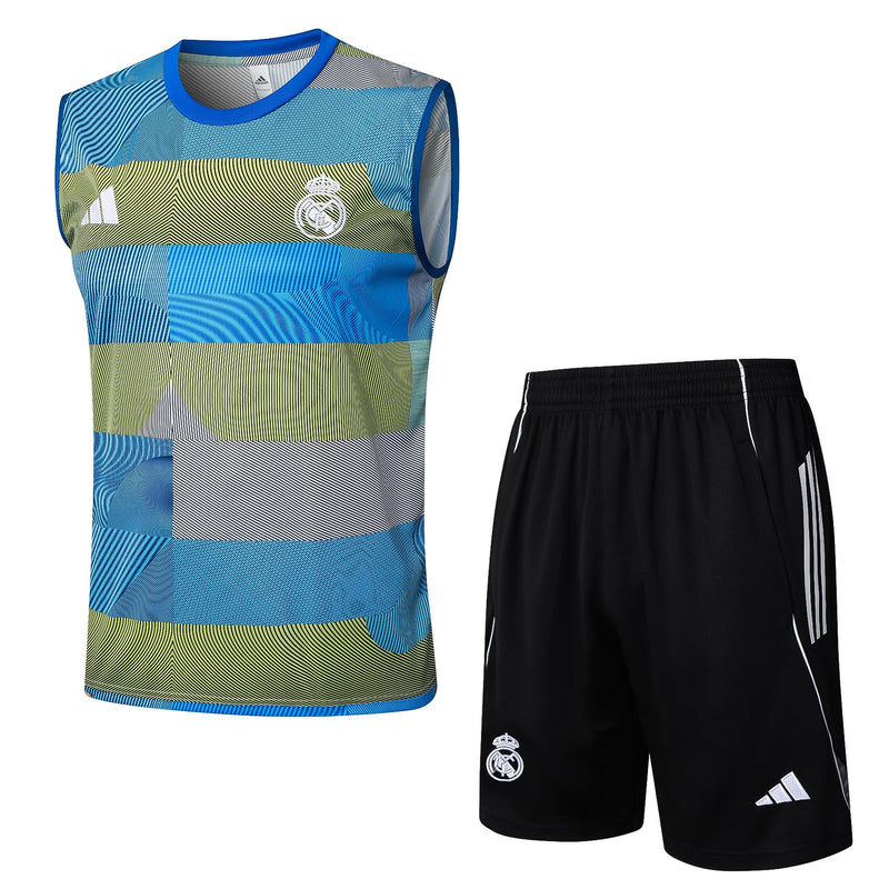 CONJUNTO ENTRENAMIENTO VERANO REAL MADRID 25/26 HOMBRE